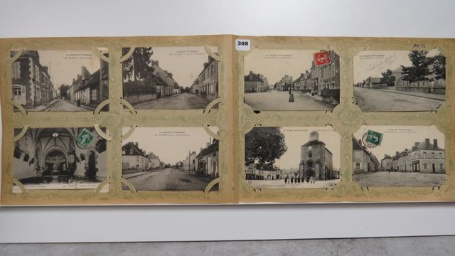 Gouzon Lot de 16cpa. B.E. général.