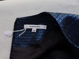 a close up of a shirt with a label on it
