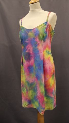 CREATION MINOUCHE côte d’azur – Robe de plage multicolore. Taille...