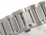 a close up picture of a watch bracelet on a white background