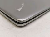 a close up of a laptop computer on a table