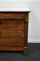 Commode en noyer à montants à colonne engagée baguées de bro… (photo 6)