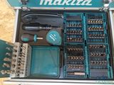 a tool kit in a case with many tools in it