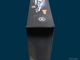a black box with a picture of a car on it