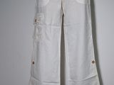a close up of a white pants on a mannequin mannequin mannequin mannequin mannequin mannequin mannequin manne