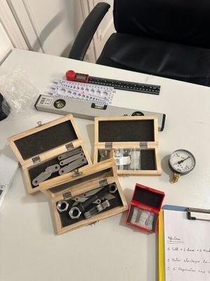 tout un tas d'outils qui se trouvent sur le bureau