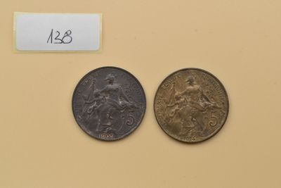 Troisième République. 5 Centimes Dupuis Br.