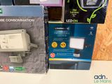 many different types of outdoor lighting on the table