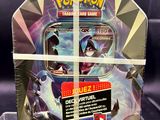 display case for a pokemon trading card game with a picture of a character