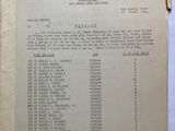 a close up of a piece of paper with a list on it