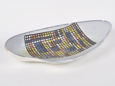 Roger CAPRON (1922-2006) , VALLAURIS : Coupe stylisée en cér… - Photo 1