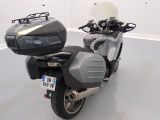a motorcycle that is parked in a room
