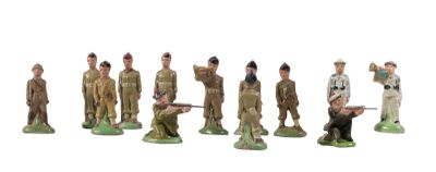 Resistex. 1940-45. Régiment du Tchad au pas.