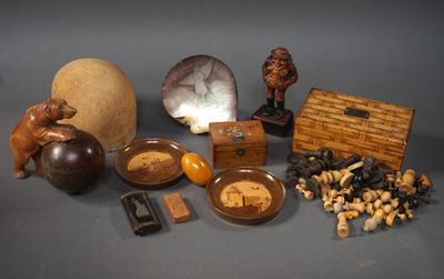 a lot of items that are sitting on a table