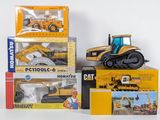 a lot of construction toys that are sitting on top of each other