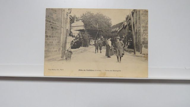 Vallière : Fête. Partie de Balançoire.TBE. Carte RARE !!!