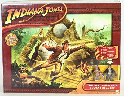 indiana jones the lost temple of action playset