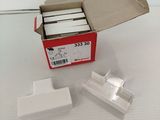 a box of white cards sitting on top of a table