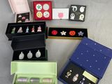 a lot of different items in the box on the table