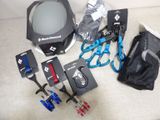 a lot of electronics that are sitting on a table