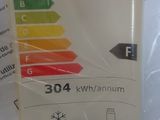 an energy label on the side of a refrigerator door