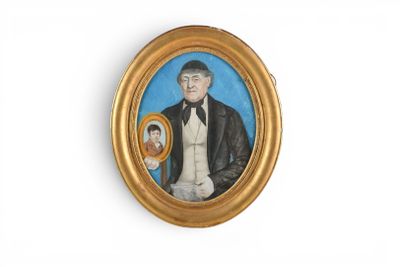 portrait d'un homme en smoking et d'une femme en robe blanche
