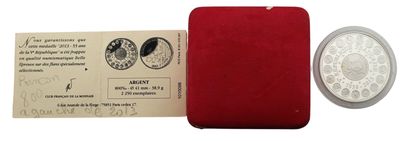 une image représentant un portefeuille rouge avec une pièce d'argent posée devant