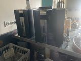 a lot of appliances that are sitting on the counter