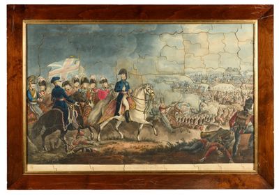 Etonnant puzzle du début du XIXe siècle. - Photo 1