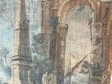 a picture of a painting on the wall of a building