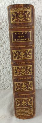 Droit Ancien DEGODETS : Les Loix des Bâtiments suivant la Co…