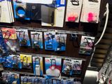 many items on the shelf in the store for sale