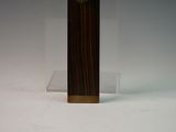 a clock that is sitting on top of a table