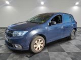 a picture of a blue car parked in a garage
