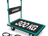 une image représentant un chariot de manutention sur lequel figure l'inscription « 300 kg »