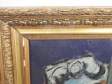 a picture of a painting on the wall of a room