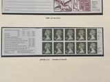 an image of a book with stamps on it sitting on a table