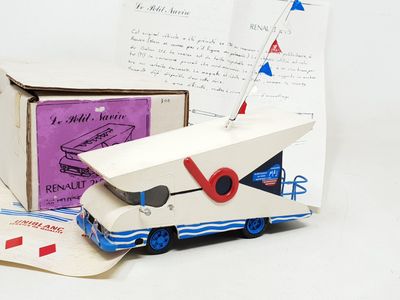 LE PETIT NAVIRE (résine 1/50ème, sorti en 1986) camion Renau…
