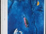 marc chagall, the blue dog, signed and numbered by marc chagall