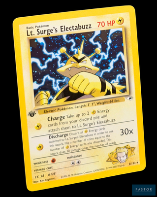une image d'une carte Pokémon sur laquelle figure un chat