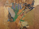 une image d'un tableau sur le mur d'un bâtiment