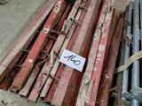 many pieces of wood that are sitting on the floor
