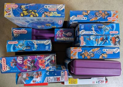 a lot of toys that are sitting on the floor