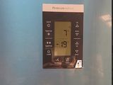 an image of a digital thermostar on a wall