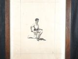an image of a drawing of a man sitting on the ground