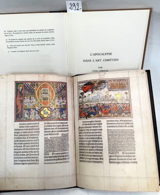 an open book with a picture of a man riding on a horse