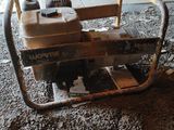 a small engine that is sitting on the ground