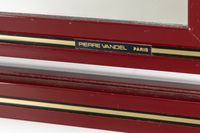 Pierre Vandel (1939) : console ou table d'appoint avec miroi… (photo 4)