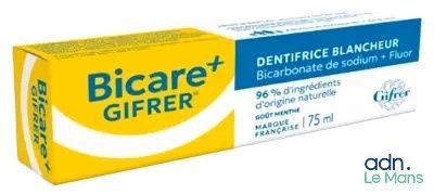 Bicare + Giffer, dentifrice blanchissant, 75 ml