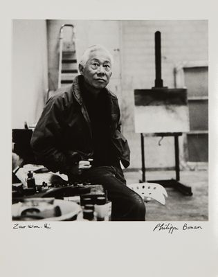 Philippe Bonan (né en 1968) Zao Wou Ki Photographie argentiq… - Photo 1
